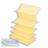 Post-it Z Notes 76x127mm Canary Yellow Ref R350Y [Pack 12]