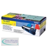 Brother Laser Toner Cartridge Page Life 1500pp Yellow Ref TN320Y