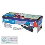 Brother Laser Toner Cartridge High Yield Page Life 3500pp Cyan Ref TN325C