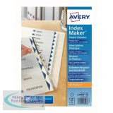 Avery IndexMaker Divider Set Punched 12-Part Ref 01640061.UK