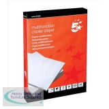 5 Star Office Copier Paper Multifunctional Ream-Wrapped 80gsm A3 White [500 Sheets]