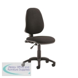 Trexus 1 Lever High Back Permanent Contact Chair Blue 480x450x490-590mm Ref OP000159