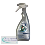 Cif Professional Stainless Steel and Glass Cleaner 750ml Ref 7517938