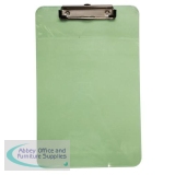 5 Star Office Clipboard Polypropylene Shatterproof Pink or Green or Turquoise