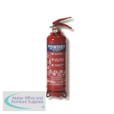 IVG 1.0KG Powder Fire Extinguisherfor Class A B and C Fires Ref WG10116