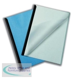 Durable Report Covers PVC Capacity 100 Sheets A3 Folds to A4 Clear [Pack 50]