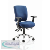 Sonix Support Chiro Chair Blue 480x460-510x480-580mm Ref OP000011