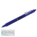Pilot FriXion Clicker Rollerball Pen Retractable Erasable 0.7 Tip 0.35mm Line Blue 229101203 [Pack 12]