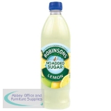 Robinsons Squash No Added Sugar 1 Litre Lemon Ref 0402044 [Pack 12]