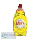 Fairy Liquid for Washing-up Lemon 433ml Ref 1015072 [Pack 2]