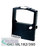Oki ML182 Compatible Ribbon 2455FN Red/Black Ref 2874/2455RDBK