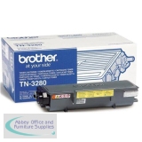 Brother Laser Toner Cartridge High Yield Page Life 8000pp Black Ref TN3280