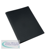 5 Star Office Display Book Soft Cover Lightweight Polypropylene 20 Pockets A4 Black