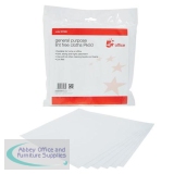 5 Star Office General Purpose Lint Free Cleaning Cloths [Pack 50]