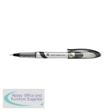 5 Star Elite Fineliner Pen Liquid 0.8mm Tip 0.4mm Line Black [Pack 12]
