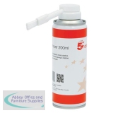5 Star Office Label Remover with Brush 200ml