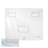 5 Star Elite Envelopes ExtraStrong Waterproof Polythene Peel & Seal Opaque 440x330mm&50mm Flap [Pack 100]