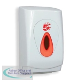 5 Star Facilities Bulk Pack Toilet Tissue Dispenser W150xD130xH275mm White