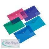  Plastic Folders - Foolscap 