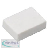 5 Star Office White Eraser 33x23x10mm [Pack 45]