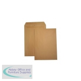 5 Star Office Envelopes Recycled 457x324mm Pocket Self Seal 115gsm Manilla [Pack 125]