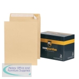 New Guardian Envelopes FSC Pocket Peel & Seal Heavyweight 130gsm 406x305mm Manilla Ref D23703 [Pack 125]