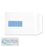 5 Star Office Envelopes PEFC Pocket Self Seal Window 90gsm C5 229x162mm White [Pack 500]