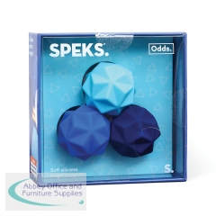 Speks Odds Silicone Magnets Blue Peaks (Pack of 3) Odds3PeaksBlue