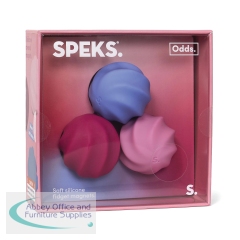 Speks Odds Silicone Magnets Vivid Swirls (Pack of 3) Odds3VividSwirls