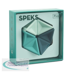 Speks Pivot Silicone Flexagon Teal PivotTeal