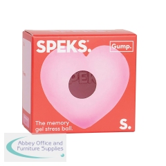 Speks Gump Heart Stress Ball Pink Gumpheartpink
