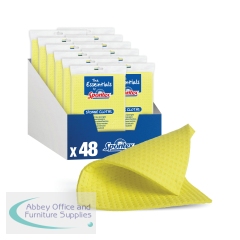 Spontex Sponge Cloth x4 Cloths (Pack of 12) 34000076