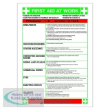 Safety Sign First Aid at Work 420x590mm WC61