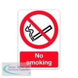 Safety Sign No Smoking A5 PVC ML02051R