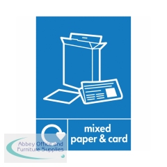 A5 Sign Self Adhesive Mixed Paper and Card (Pack of 5) Y7321006