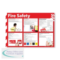 Fire Safety Sign Landscape A2 Y1735074