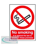 Safety Sign 297x210mm No Smoking Self-Adhesive SR72082