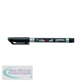 Stabilo Write-4-all Permanent Marker Fine Black (10 Pack) 156/46