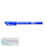 Stabilo Sensor F-tip Fineliner Pen Blue (10 Pack) 189/41
