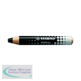 Stabilo Markdry Whiteboard Pencils Black (Pack of 5) 648/46