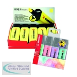 Stabilo Highlighters Yellow x10 FOC Highlighters Pastel x4