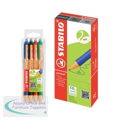 Stabilo Pointball 10 Pens Black + FOC Stabilo Pointball 4 Pens Assorted