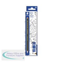 Staedtler Noris School 121 Graphite 2B Pencil (Pack of 12) 121-2B