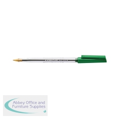 Staedtler Stick 430 Ballpoint Pen Green (Pack of 10) 430 M-5