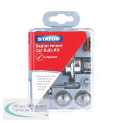 Status 10-Piece Car Bulb Replacement Kit CSBK1
