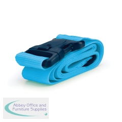 Status Luggage Strap Without Lock Blue SBLUGSTRAP1