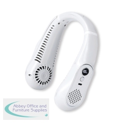 Status Rechargeable Neck Fan USB White SNECKFAN36001PB6