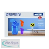 2.5in Hand Held Mini Fan (12 Pack) MIXCHHFANSX12