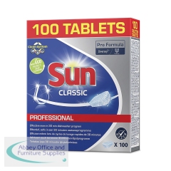 Sun Pro Formula Classic Dishwasher Tablets (Pack of 100) 8710447466919