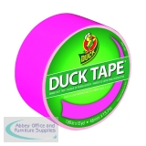 Ducktape Coloured Tape 48mmx13.7m Neon Pink (Pack of 6) 1265016
